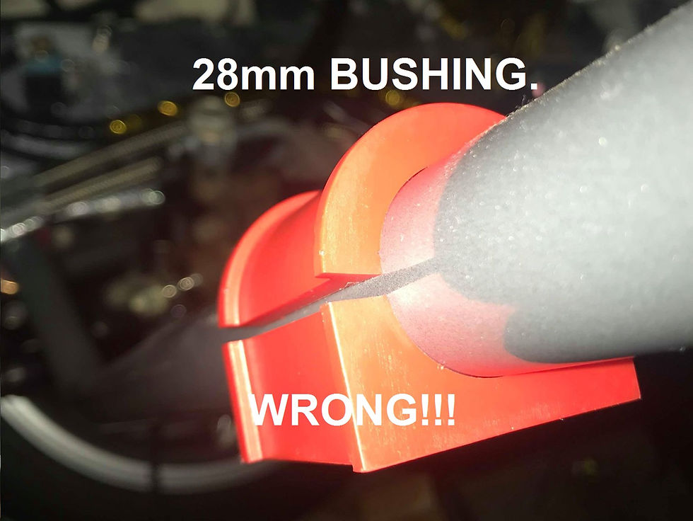 Thumbnail: NISSAN Z32 300ZX Billet Sway Bar Mounting Brackets