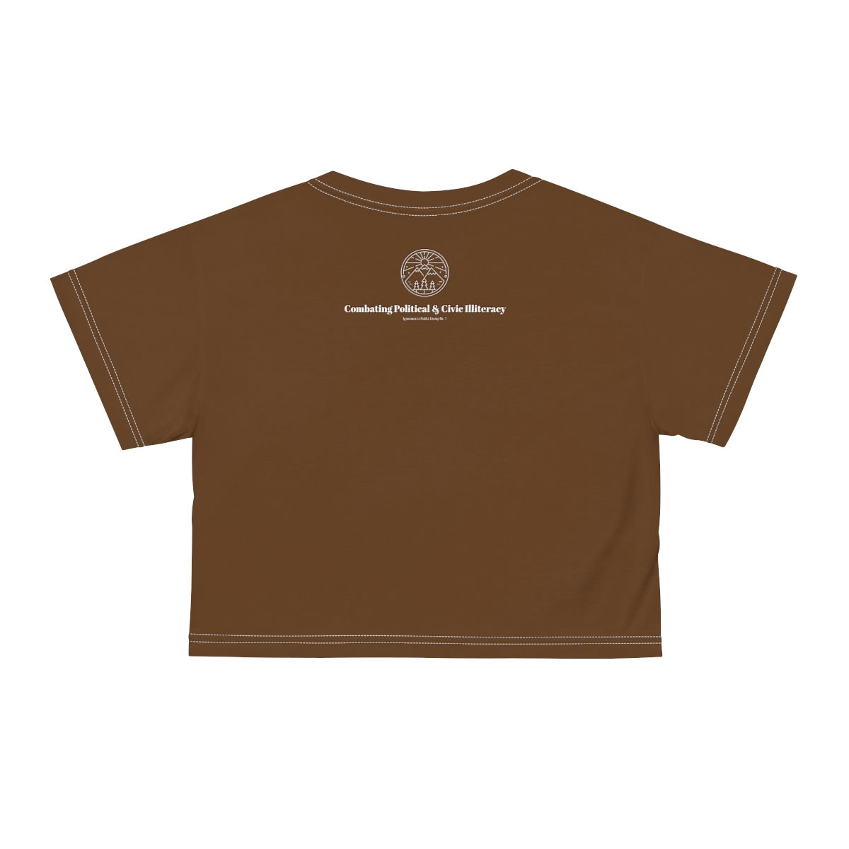 Black Vanguard - AOP Crop Tee