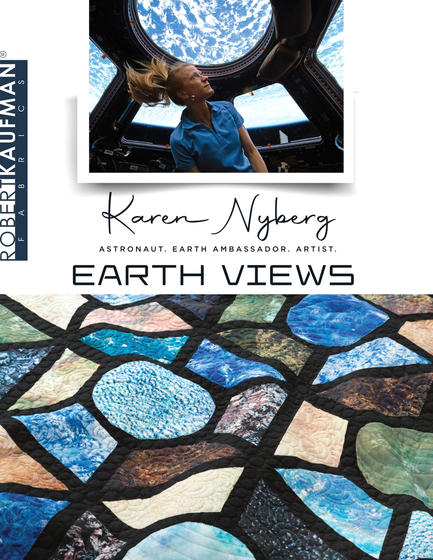 Astronaut Karen Nyberg Earth Views Look Book Design