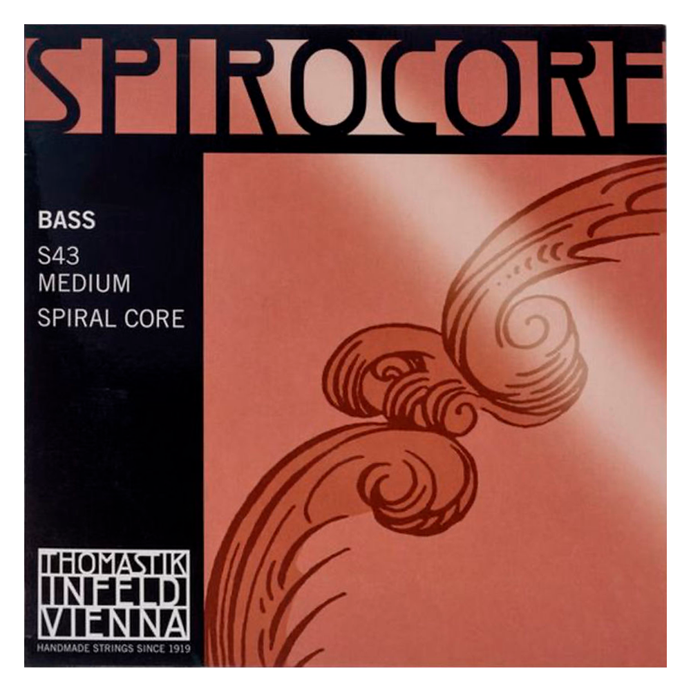 Thomastik Spirocore Double Bass 4/4 medium SOLO tuning String Set S43