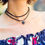 Thumbnail: Choker Necklace with Black Onyx Gemstone
