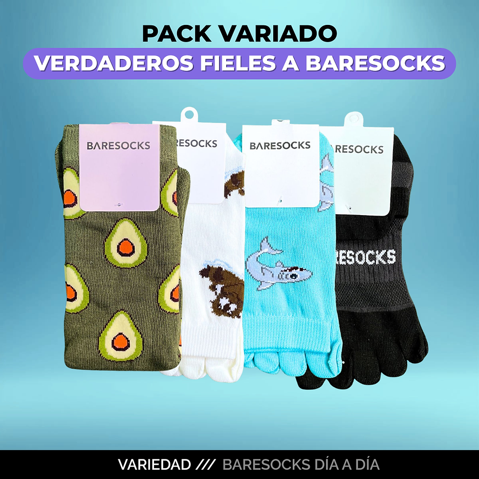 Pack Calcetines de Dedos