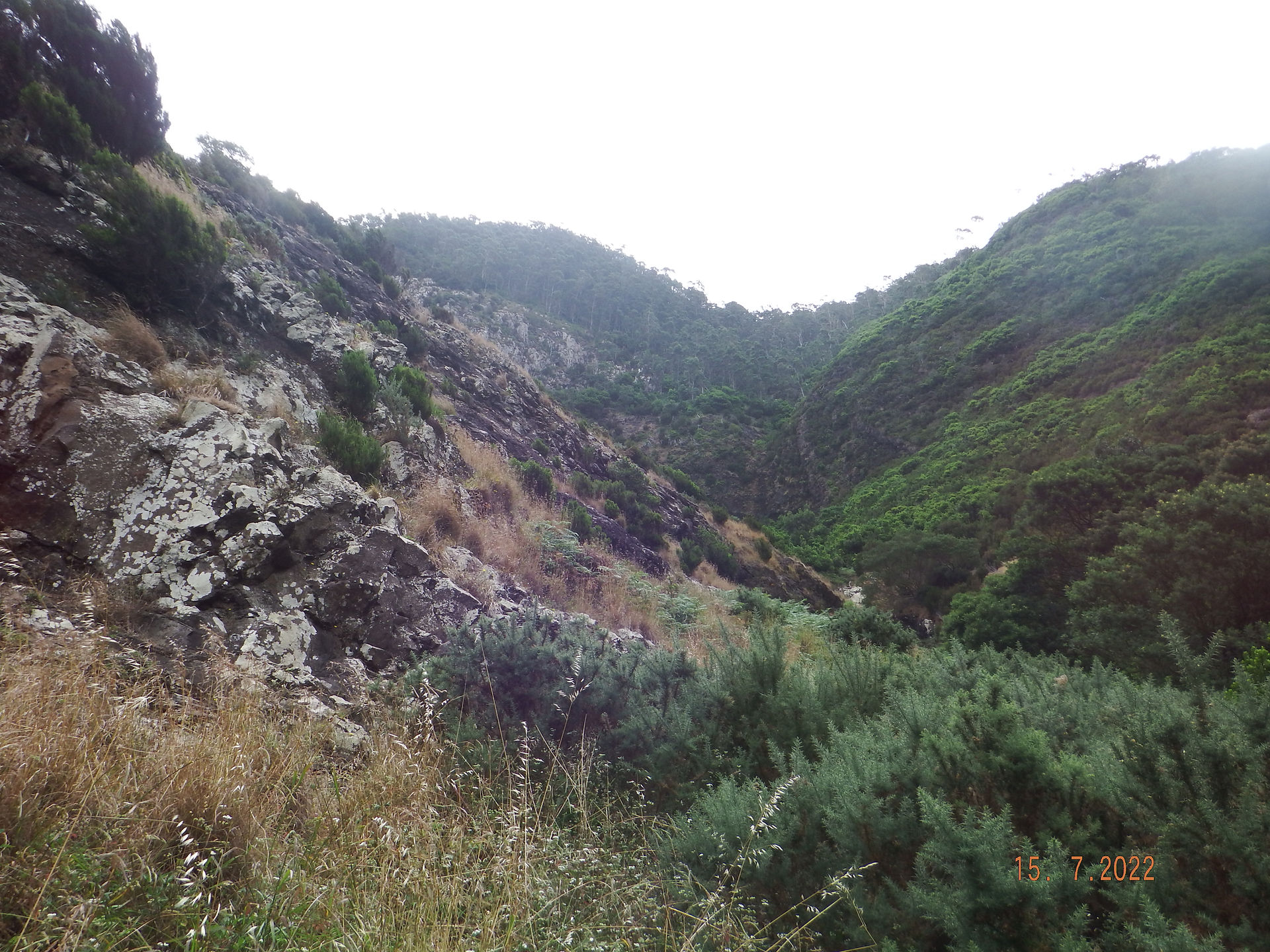 Hilly rocky landscape