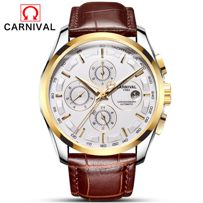 Miniatura: relogio masculino New Carnival Automatic  