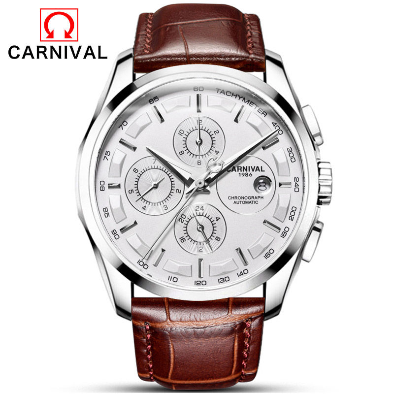 Miniatura: relogio masculino New Carnival Automatic  