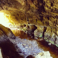 Cave on Northwest Coast of North Island