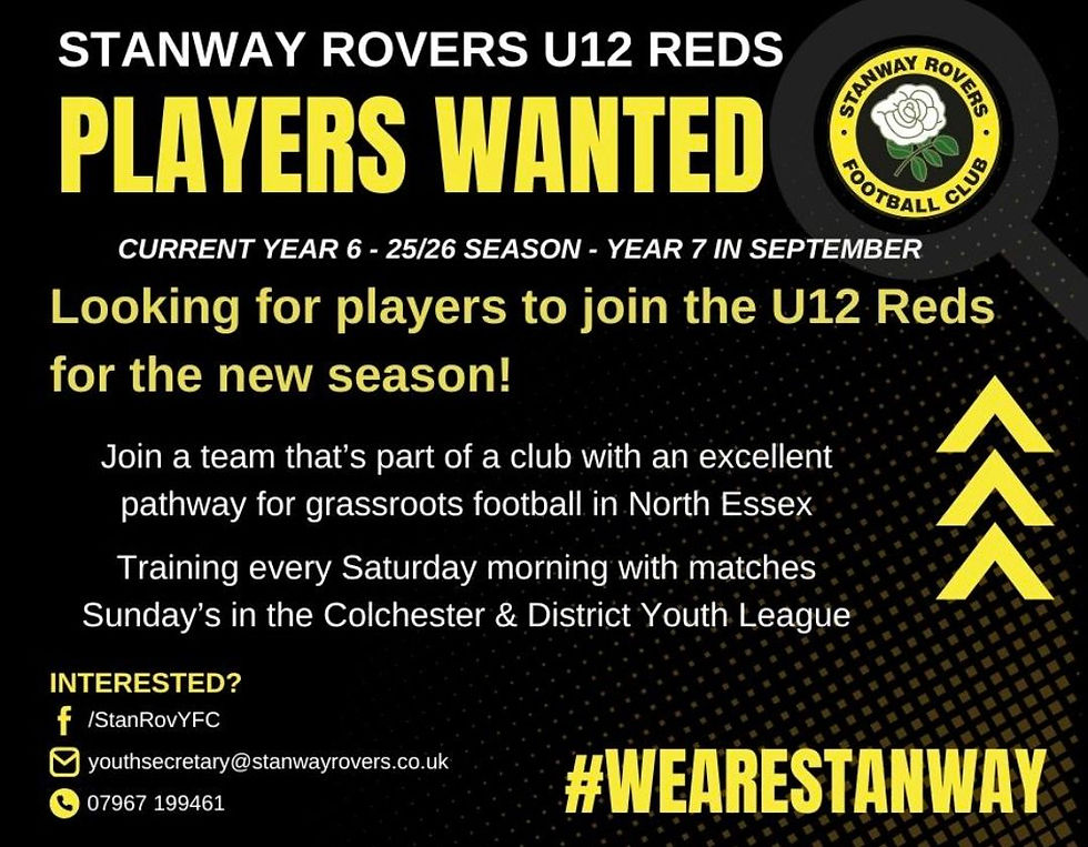 U12 Boys Players Wanted