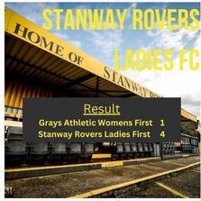 AWAY WIN FOR THE LADIES FIRST TEAM