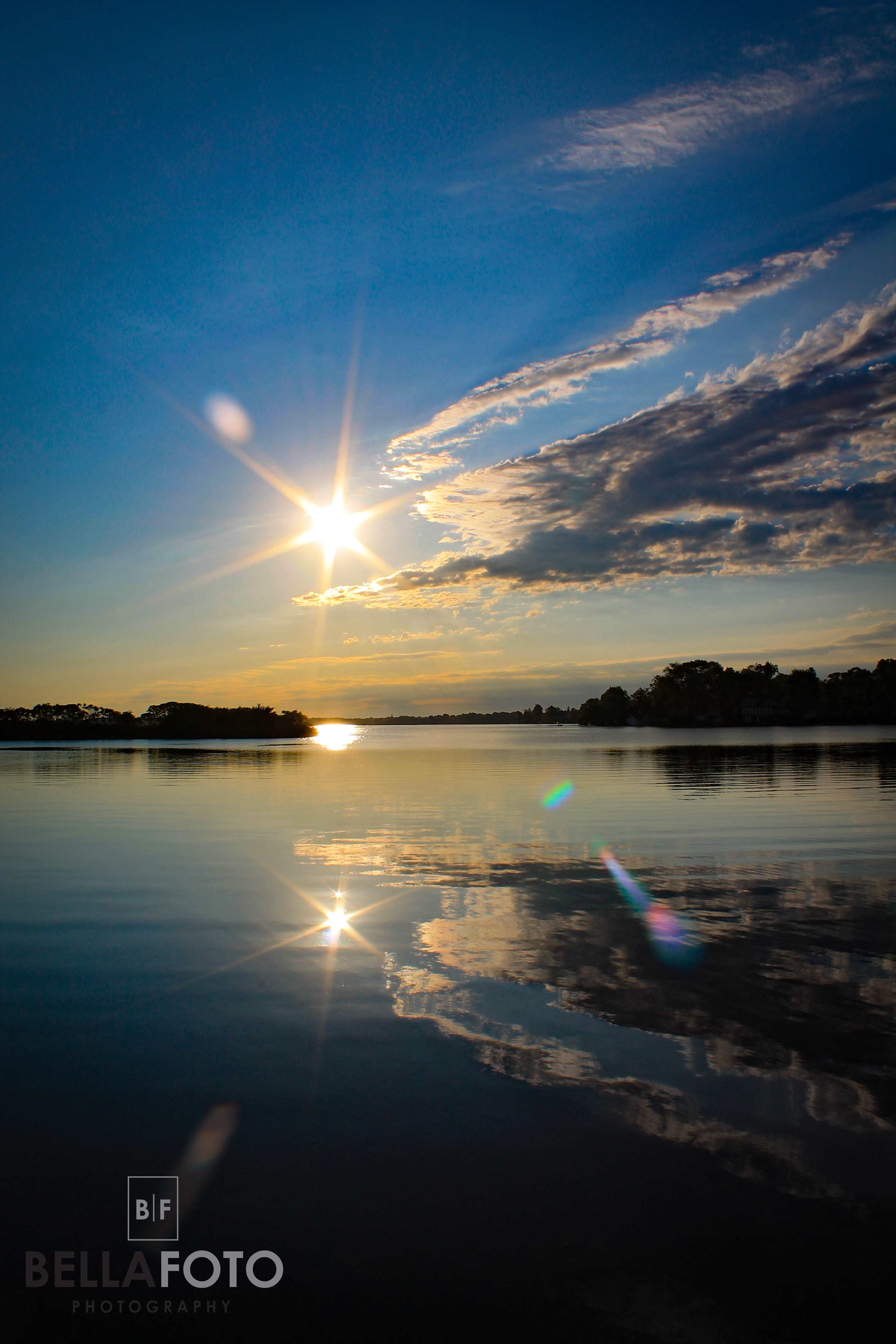Sunset in Orillia