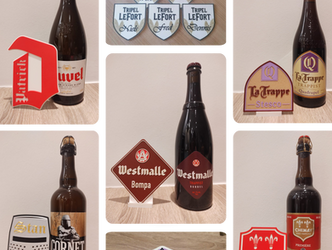 Collage biercoasters