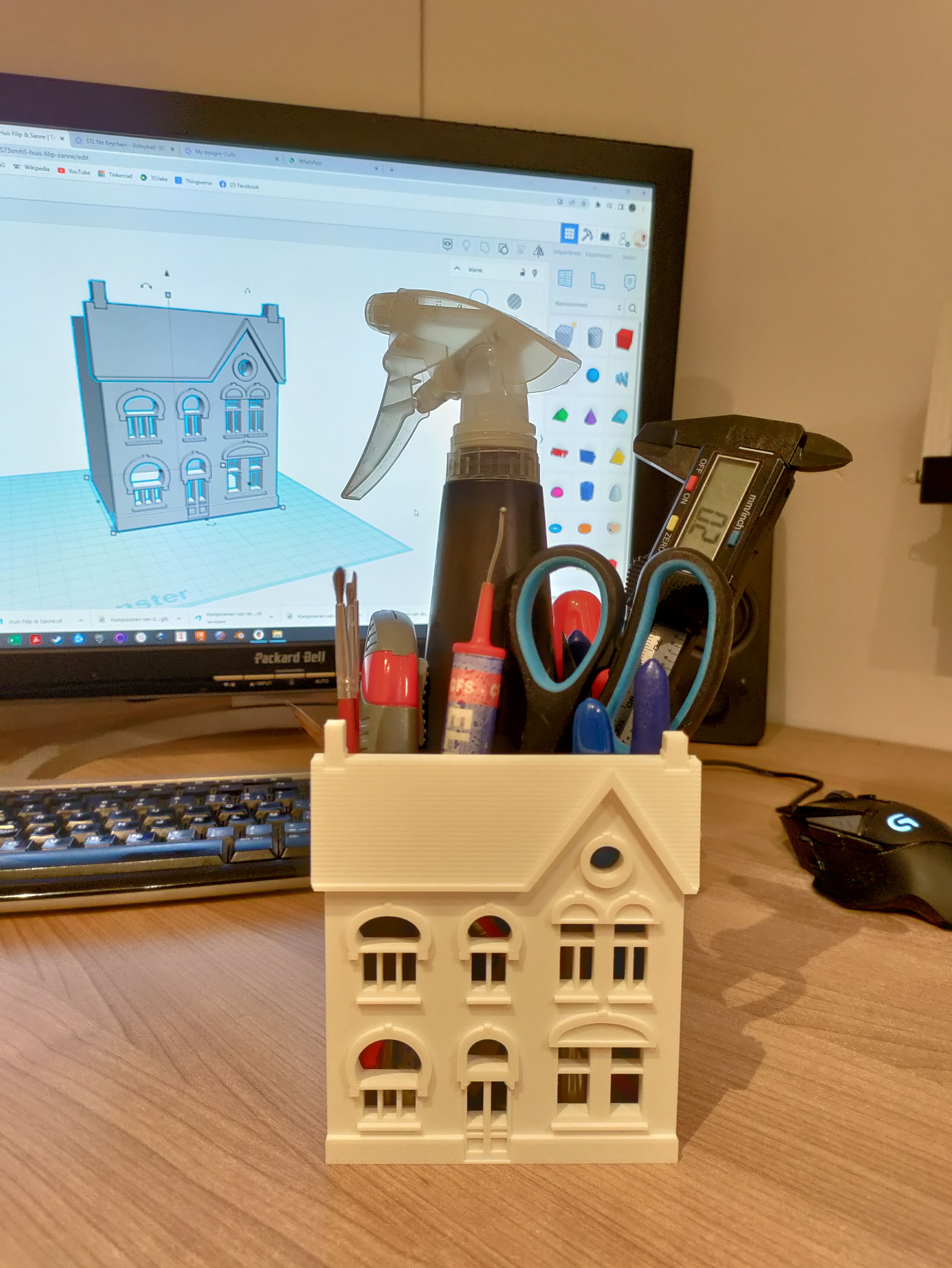 Art-Nouveauhuis Penhouder