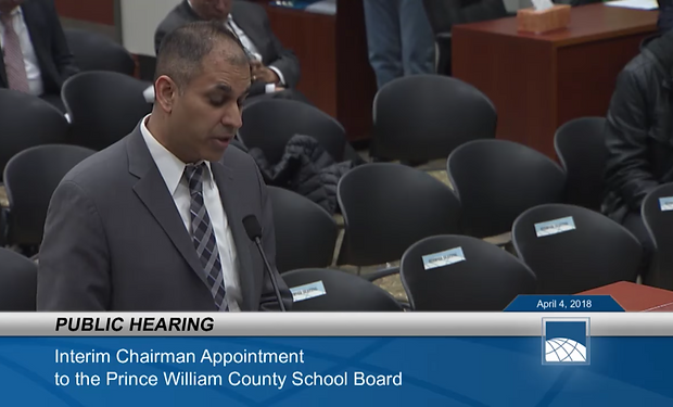 Video: Candidates Make Their Pitches for Interim Chairman of Prince William County School Board