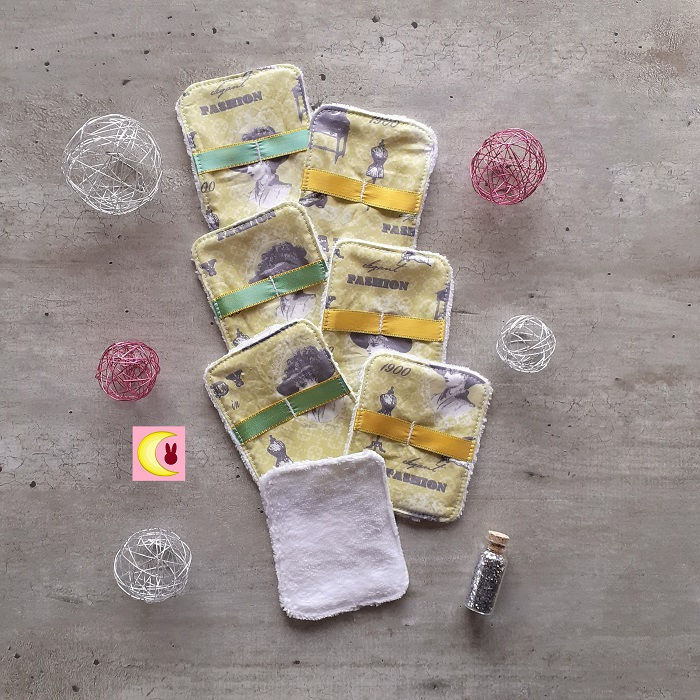 Thumbnail: vue sur les 7 lingettes