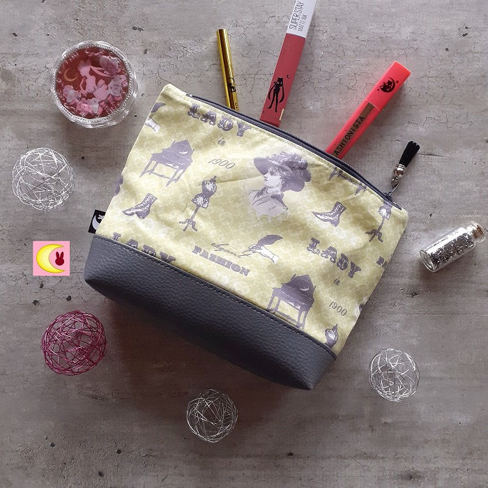 Miniature : trousse beauté green lady de haut