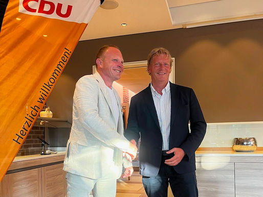 Die CDU Fehmarn hat sich für die Bürgermeisterwahl festgelegt. Sie unterstützt Holger Micheel-Sprenger, den Bürgermeisterkandidaten der Freien Wähler Vereinigung (FWV) und amtierenden Bürgervorsteher der Stadt. In seiner Vorstellung überzeugte er mit klaren Zielen für die Zukunft unserer Insel