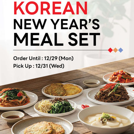Korean New Year's Meal Set