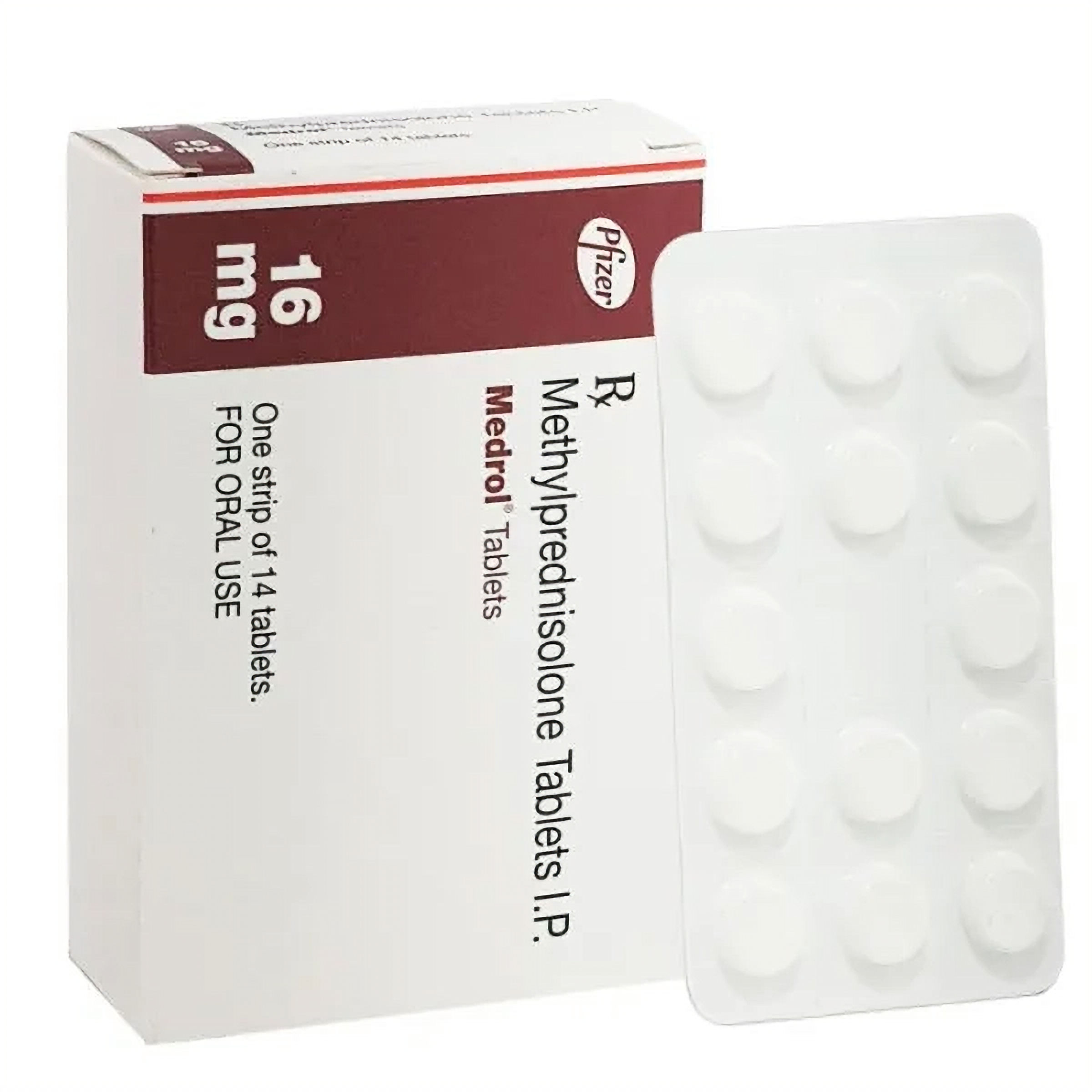 Medrol (Methylprednisolone) 16 mg Tablets