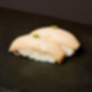 18- Yellowtail (hamachi) nigiri topped with jalapeños