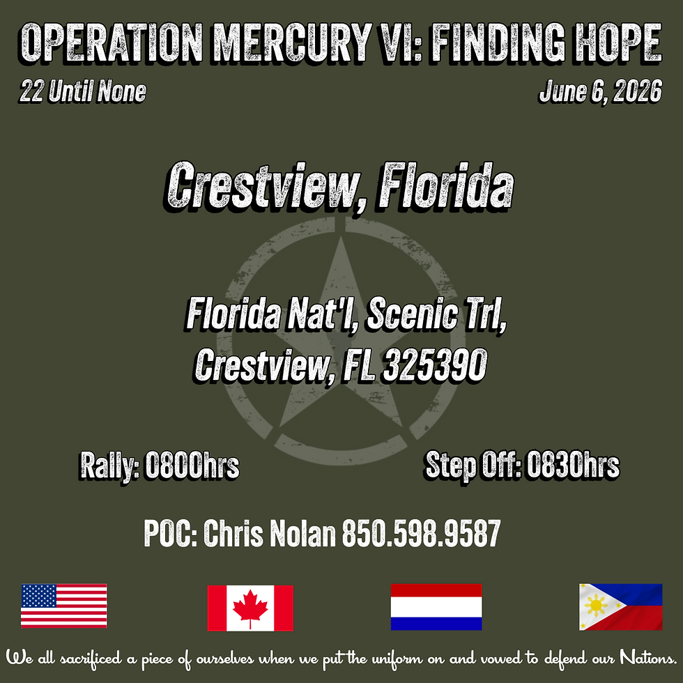 Operation Mercury VI: Crestview, FL