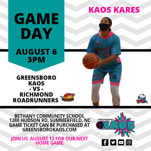 Greensboro Kaos vs. Richmond Roadrunners 