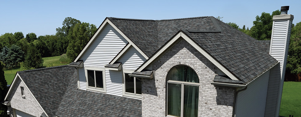 finished roof replacement