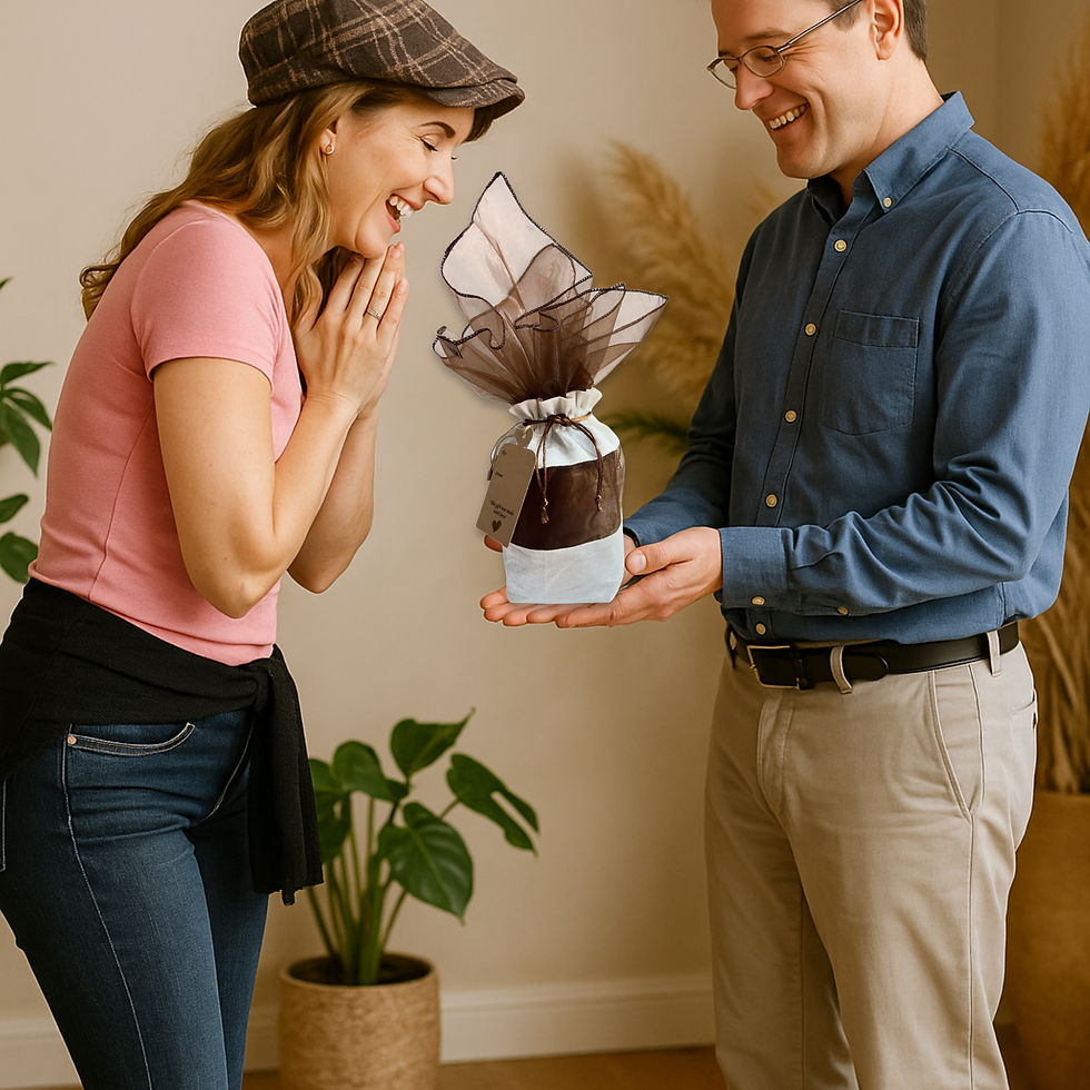 Reusable cotton linen and bamboo jute gift bags with organza wrap, eco-friendly packaging alternative