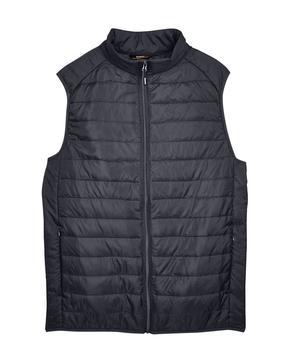 Charcoal Men's Packable Puffer Vest