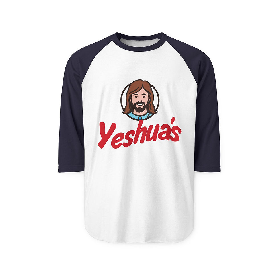 Thumbnail: Yeshua’s Raglan Signal Tee