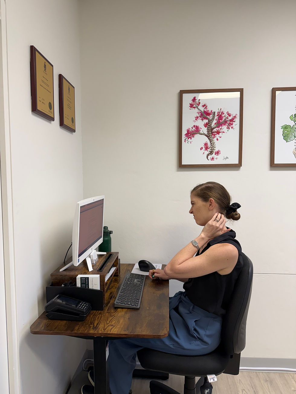 Neck Pain From Desk Work: Why It Happens and What You Can Change