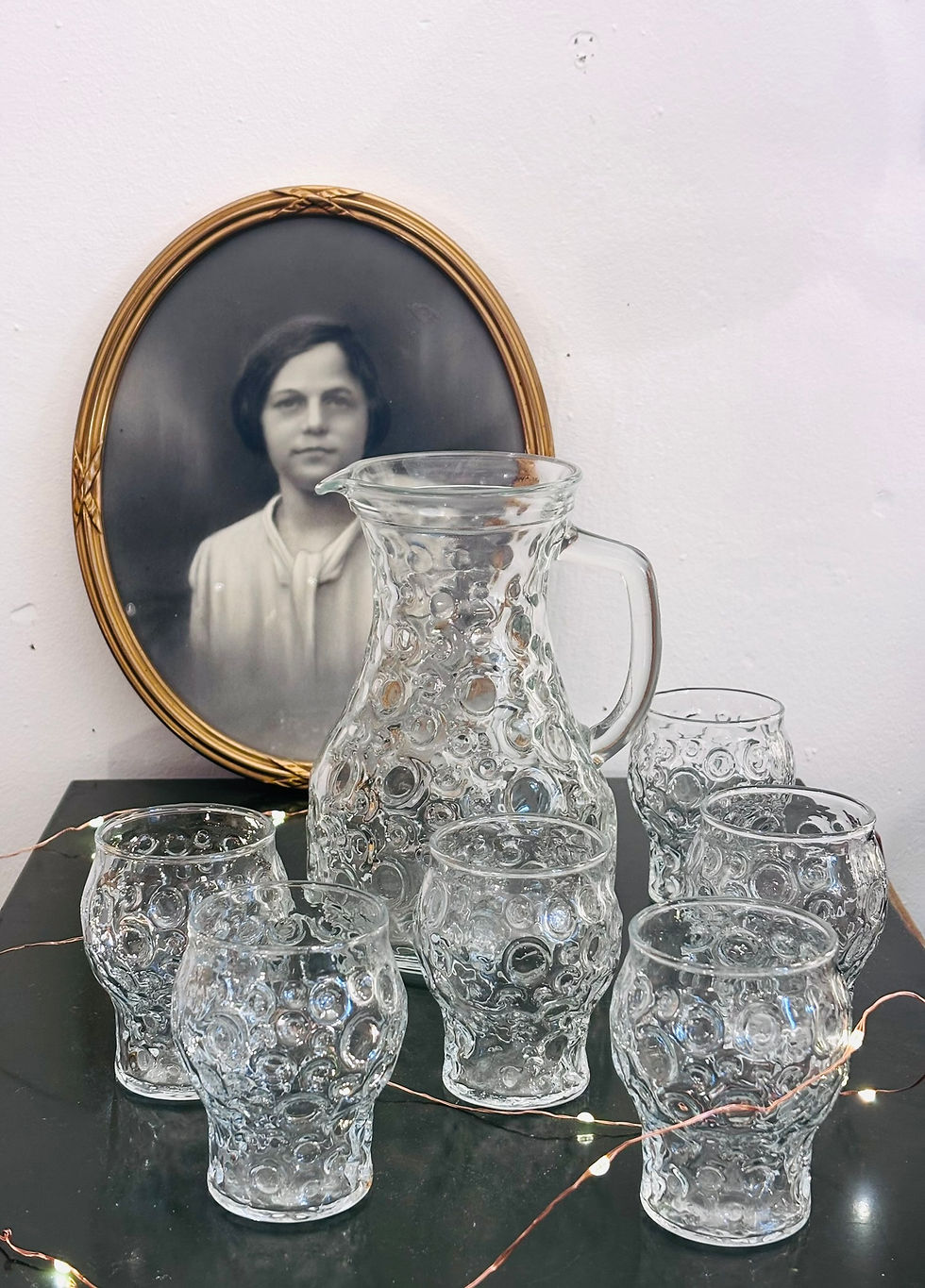 Service à orangeade vintage