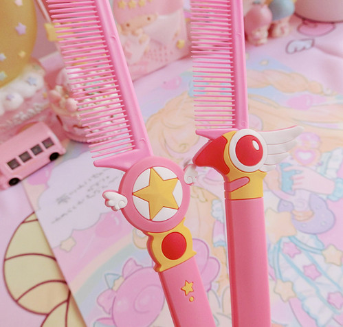 ファンシーくし 2セット ピンク | Curioso