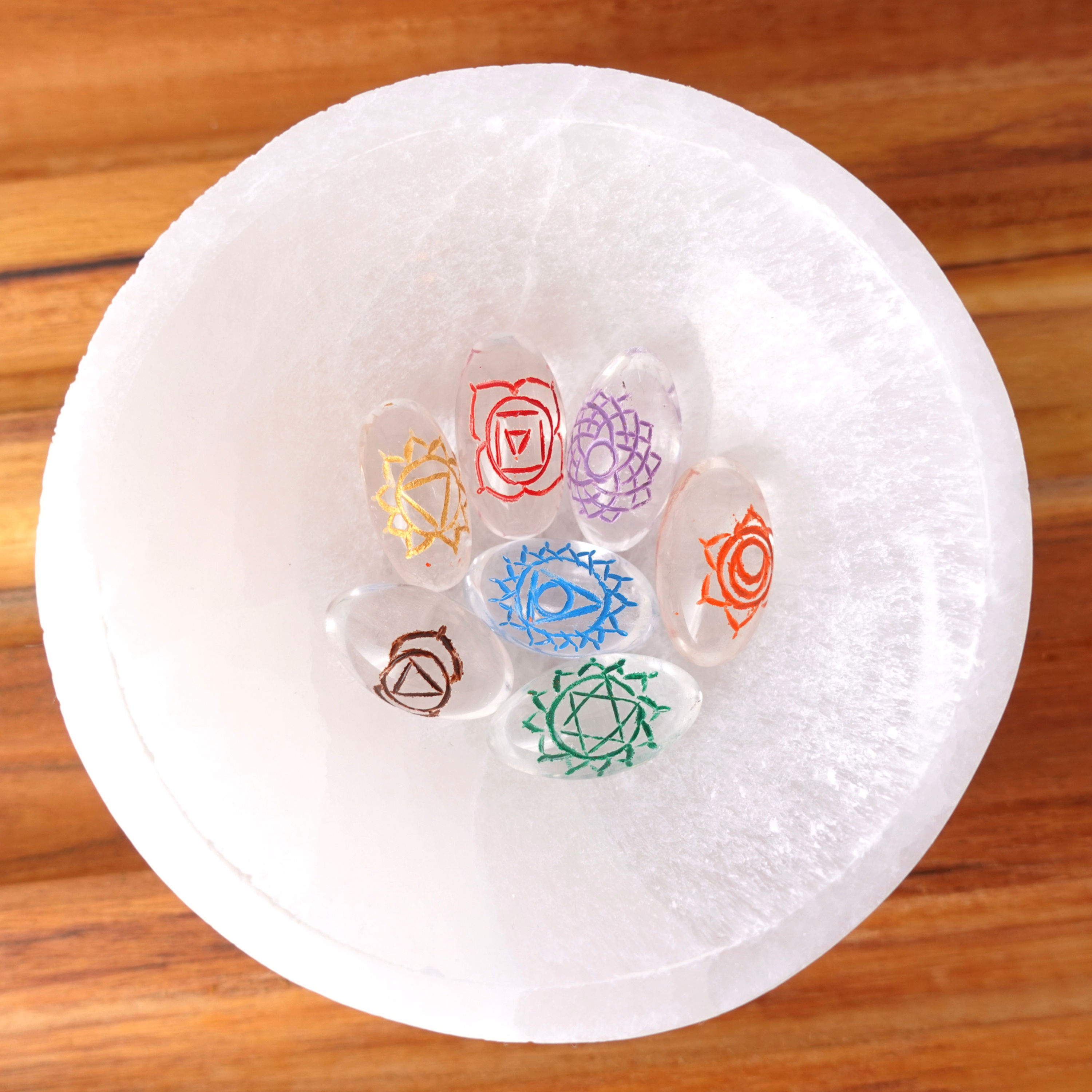 Chakra Quartz Shiva Linghams