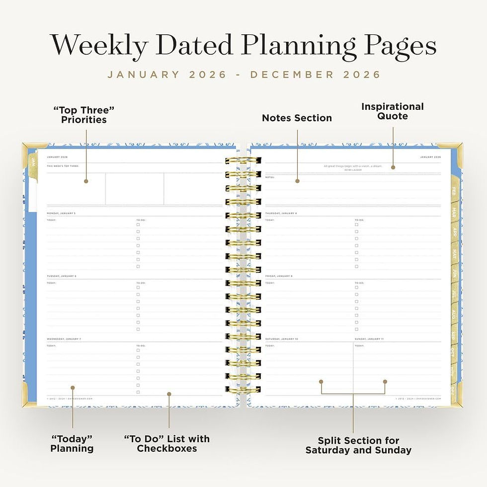 Thumbnail: Day Designer 2026 Weekly Planner – Premium Planner for Stylish Organization. 