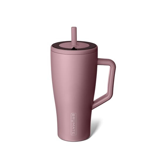 Thumbnail: BrüMate Era 40 oz Tumbler with Handle and Straw | 100% Leakproof Insulated Wat