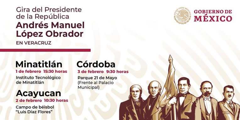 La segunda gira de AMLO a Veracruz