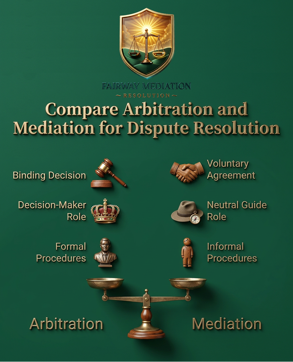 What’s the Difference Between Arbitration and Mediation? Let’s Break It Down for You!