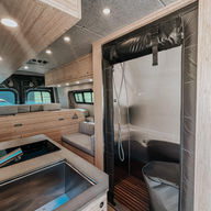 sprinter van conversion with bathroom