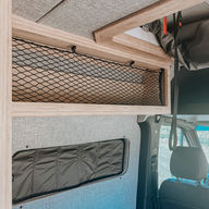 sprinter van rear door storage