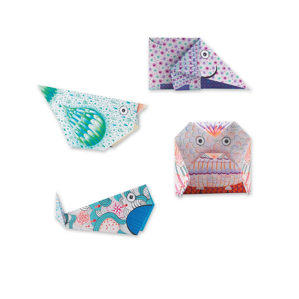 תמונה ממוזערת: יצירה אורגמי חיות גדולות DJECO