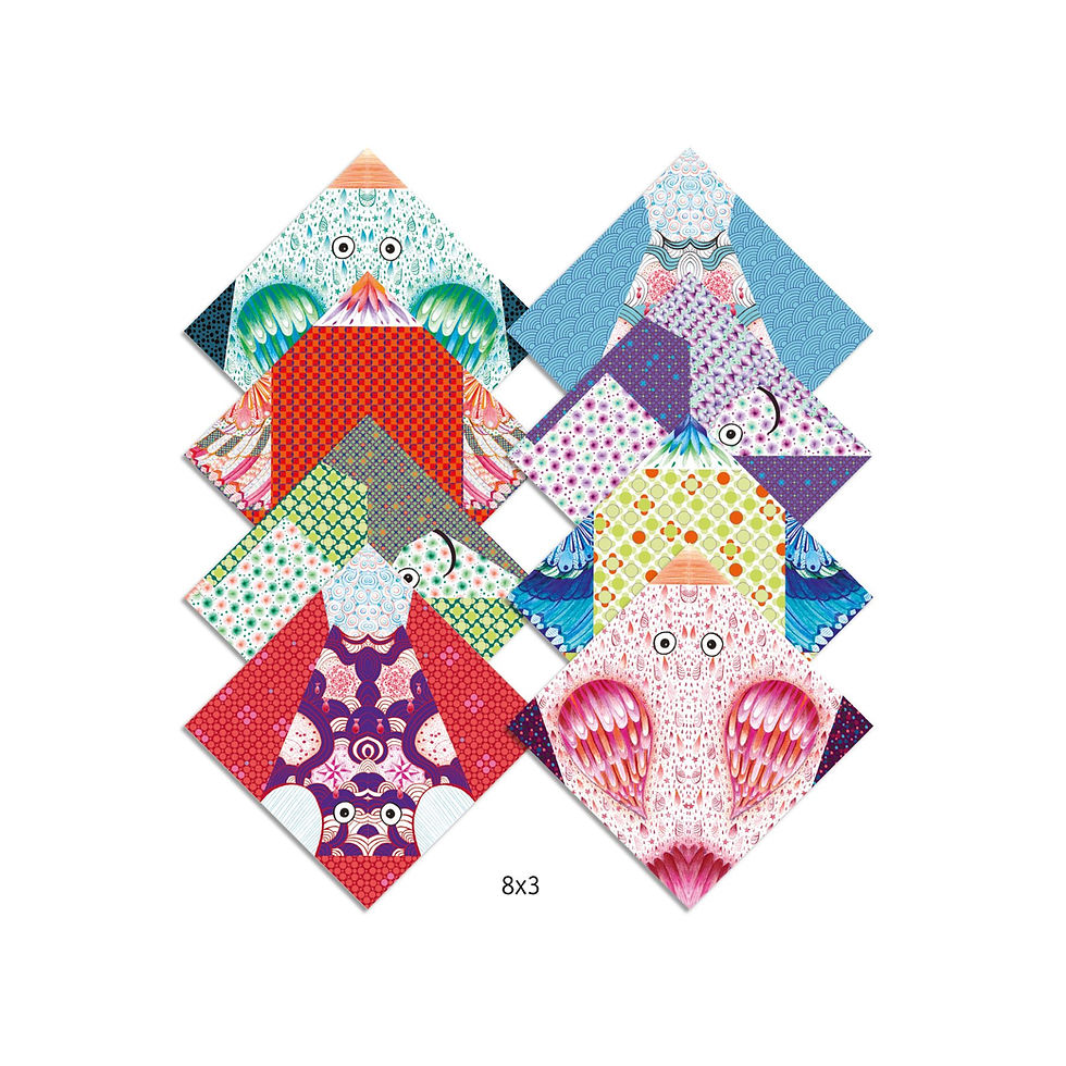 תמונה ממוזערת: יצירה אורגמי חיות גדולות DJECO