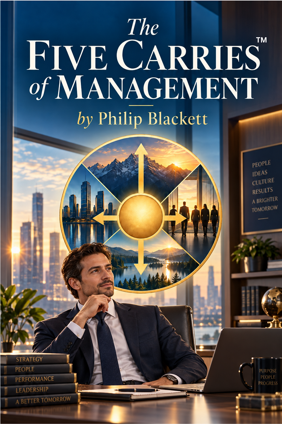 Book cover of The Five Carries of Management