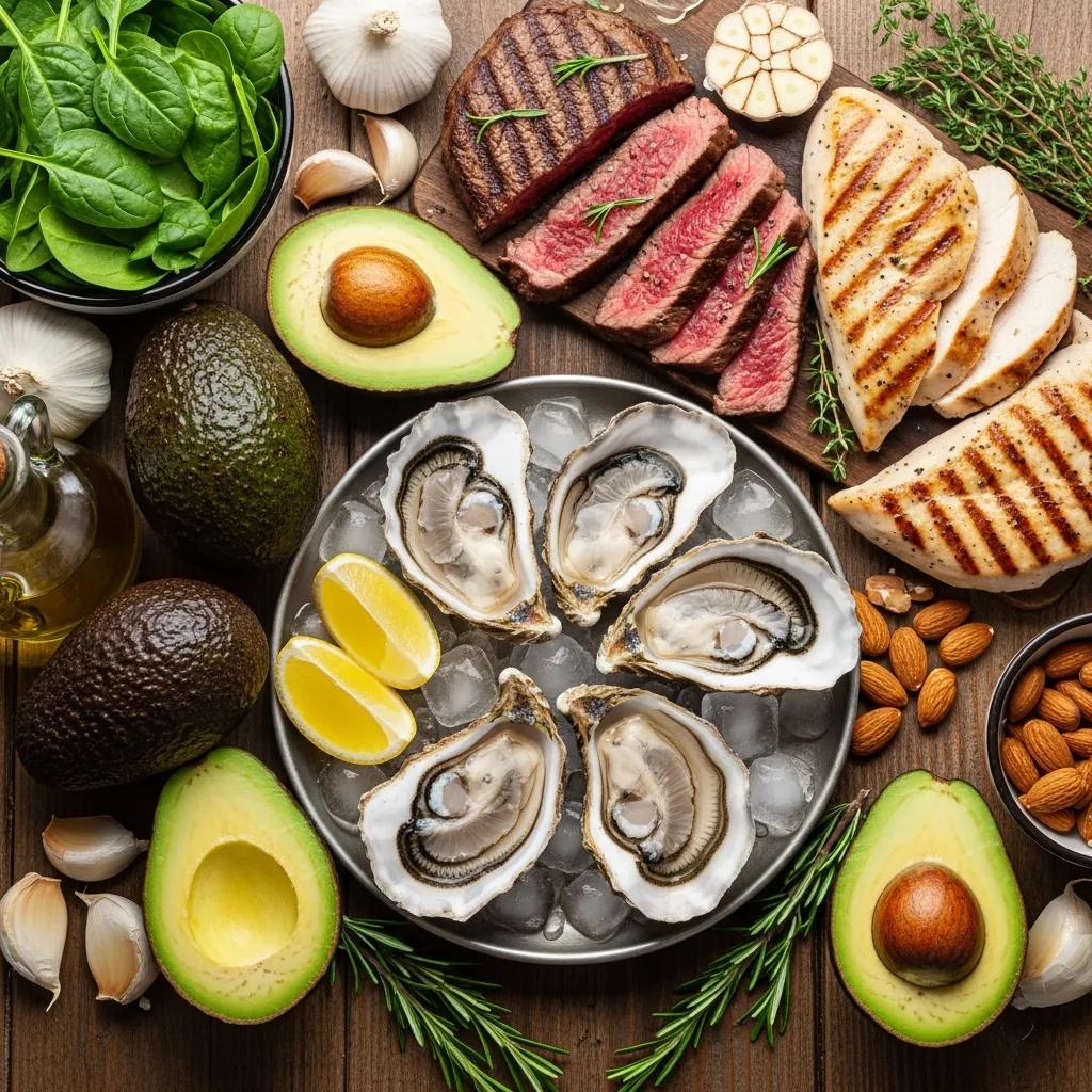 Natural Foods to Support Healthy Testosterone Levels Over 40