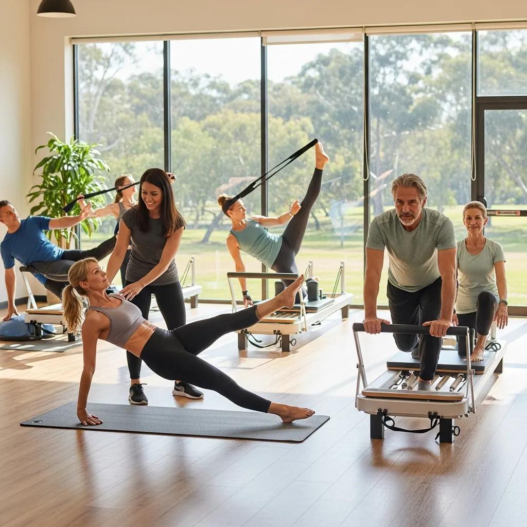 Pilates for Core Strength & Flexibility After 40