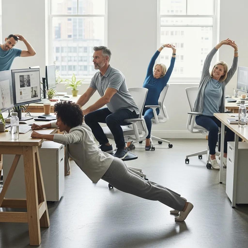 How to Reverse Sedentary Desk Jobs With 10-Minute Movements