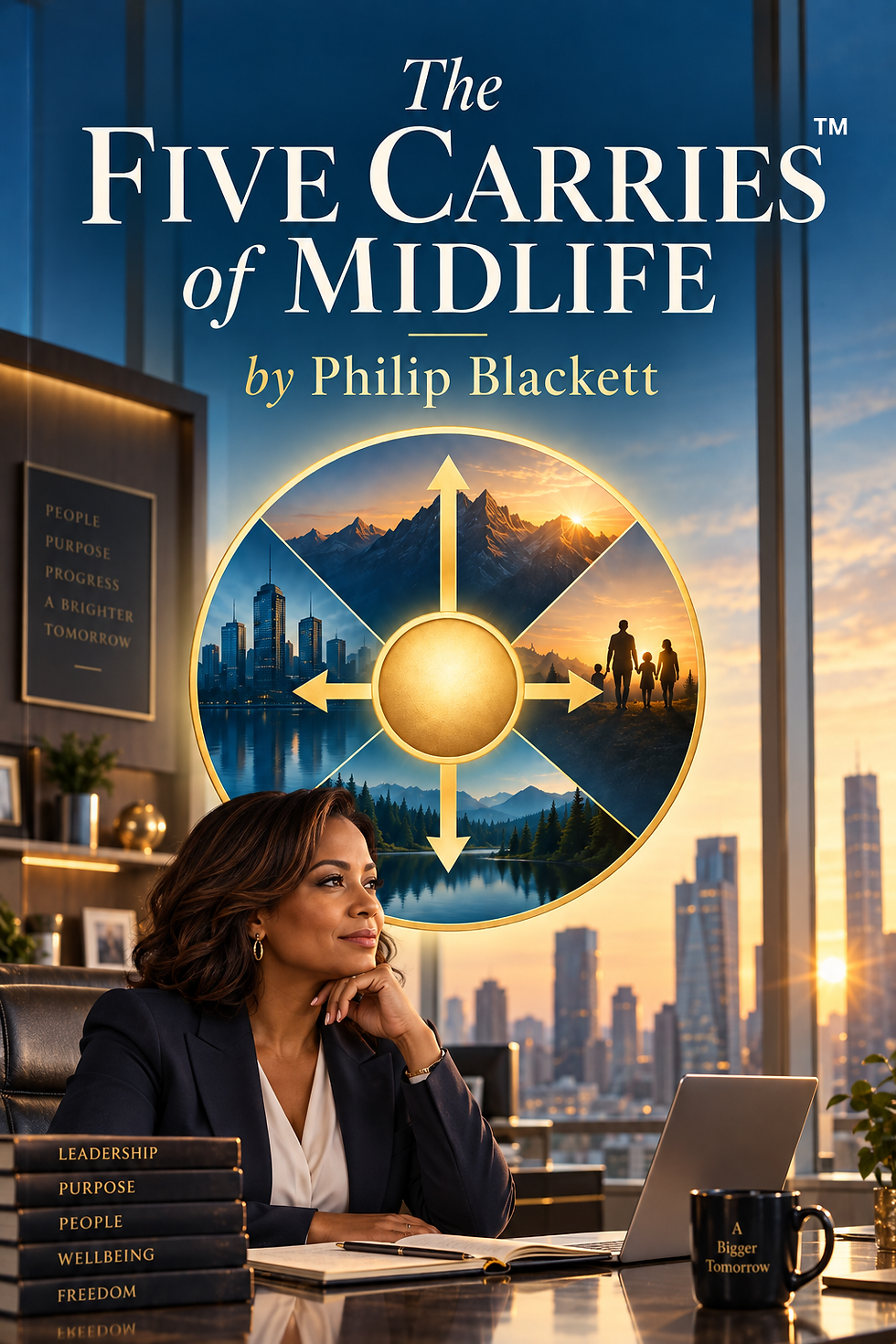 Book cover of The Five Carries of Midlife