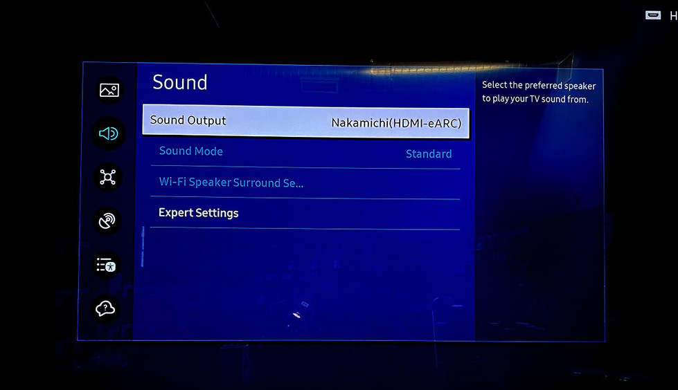 Samsung TV 2023 DRAGON Nakamichi Support