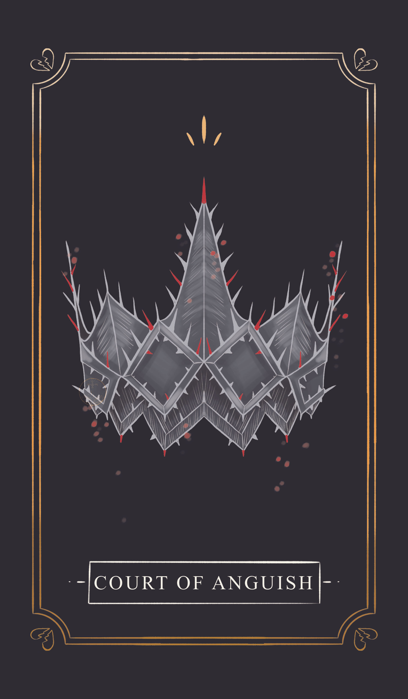 Court of Anguish Tarot Card