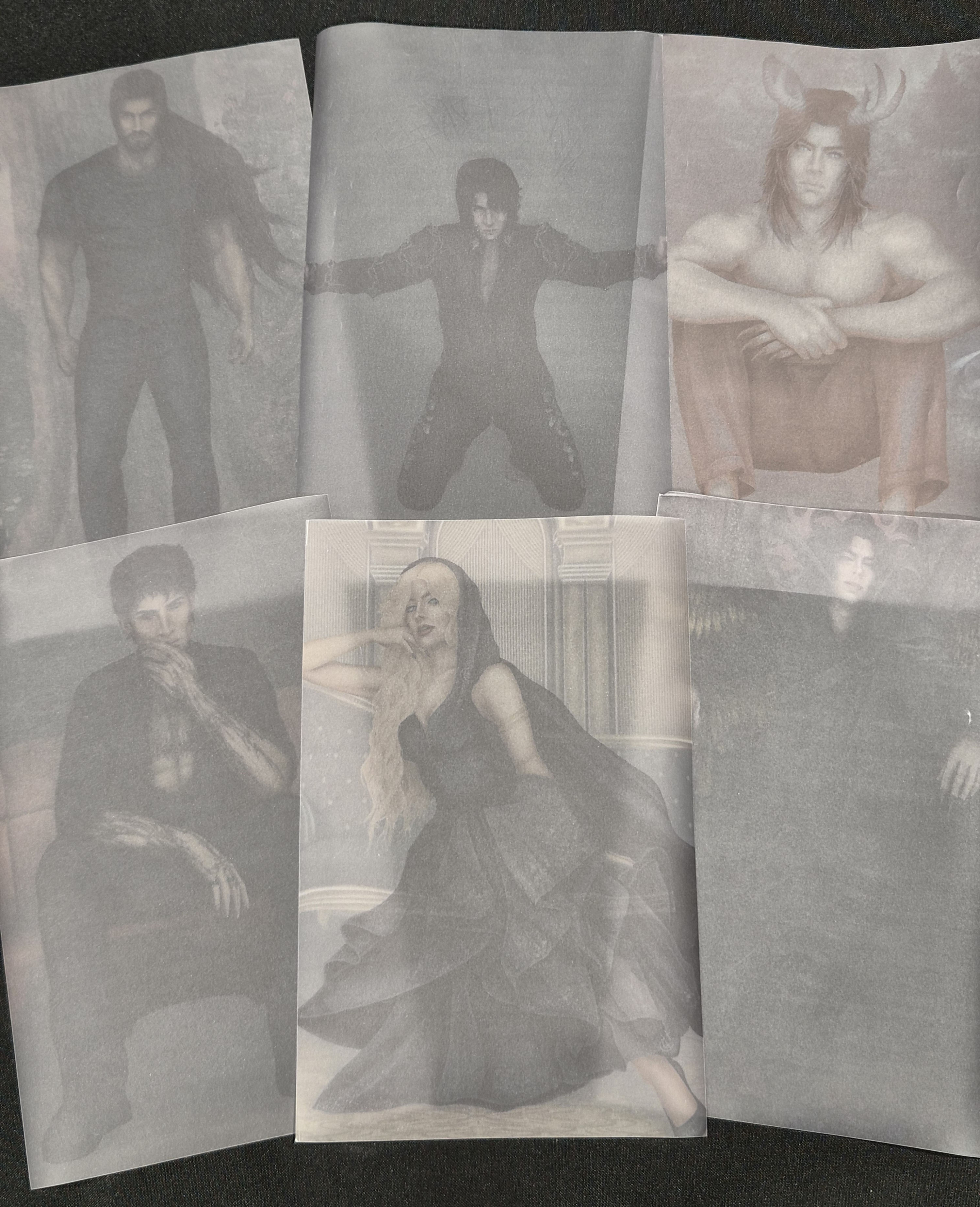 Court of Anguish Page Overlays