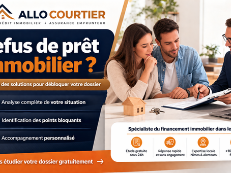 Refus de prêt immobilier : solutions pour débloquer un dossier refusé par la banque