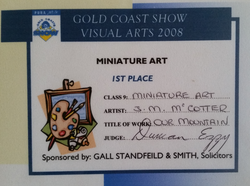 Gold Coast Show Prize